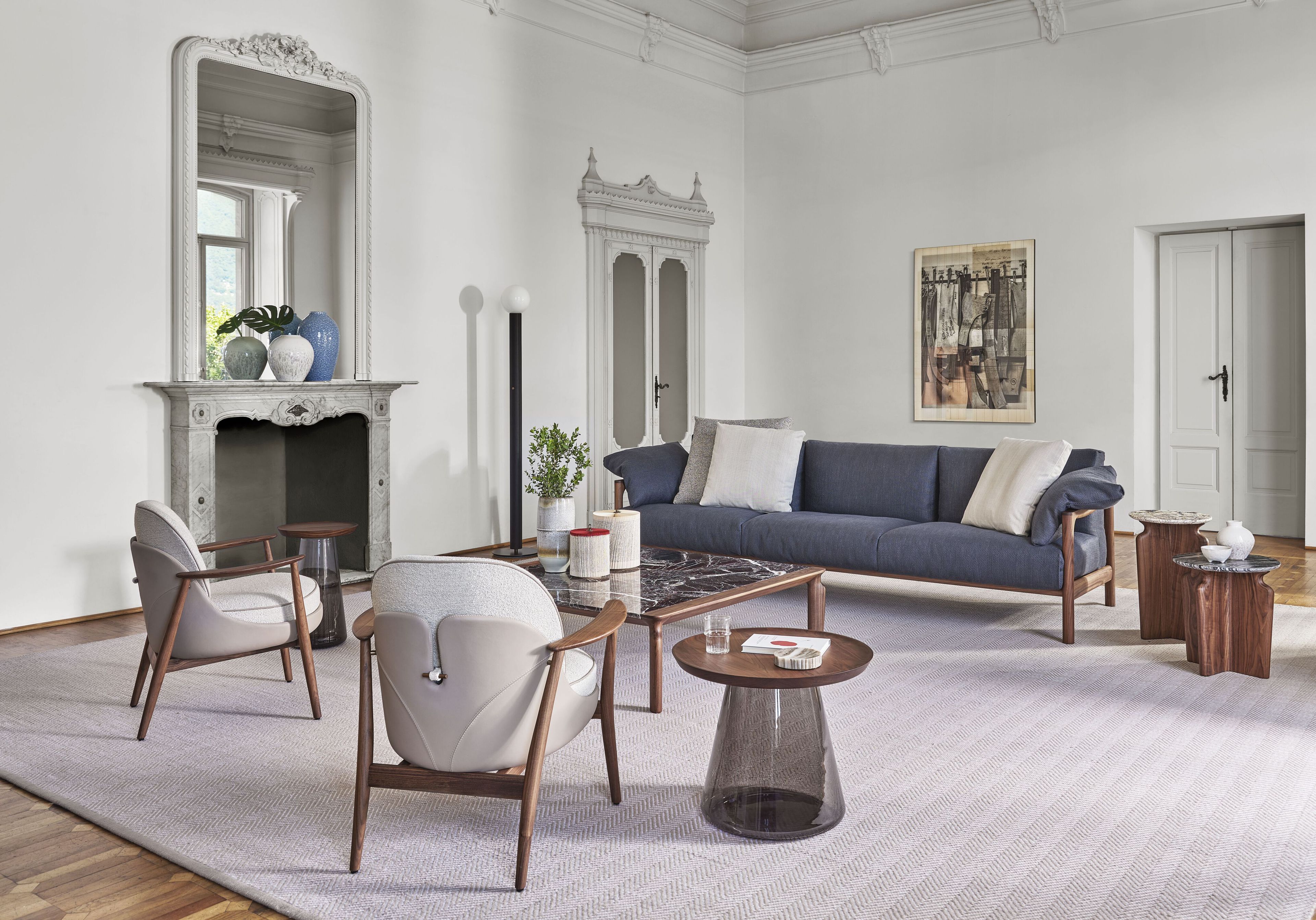 3-местный съемный тканевый диван Porada Twenty-Four ARCH-00077879 - Вид №1