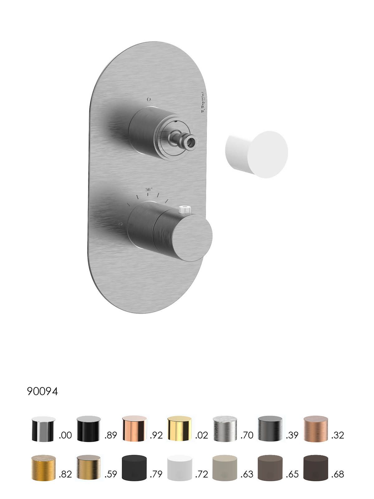 Термостатический встраиваемый смеситель для душа Rubinetterie Frattini душевые кабины ARCH-00034873 - Вид №5