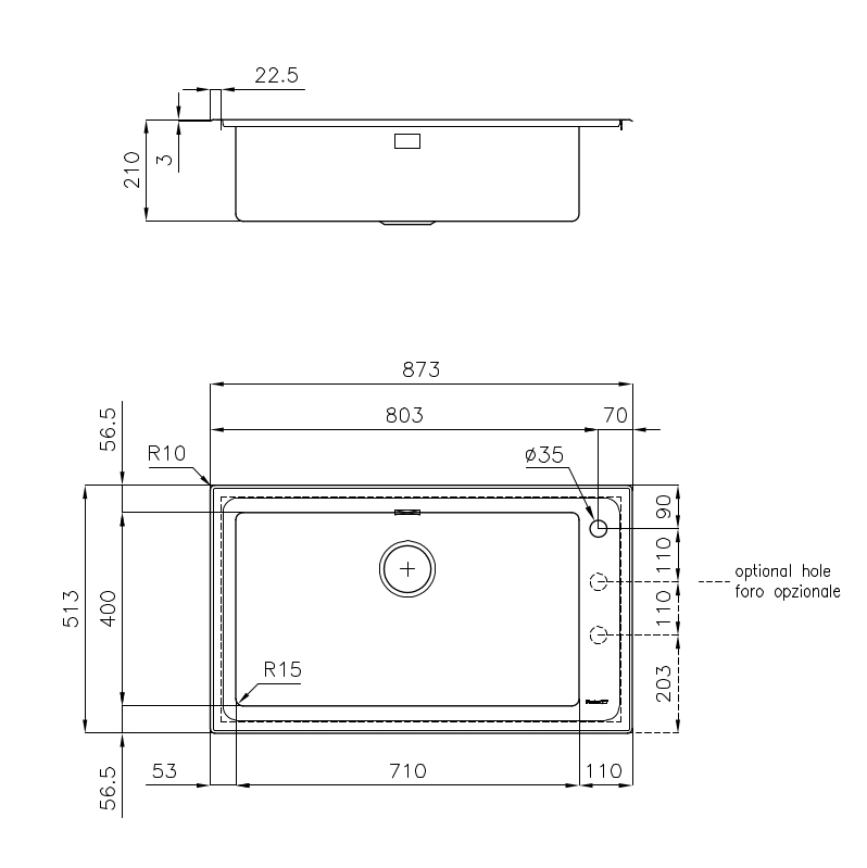 2287050 Мойка KE 2287050 Fosterspa  - Вид №1