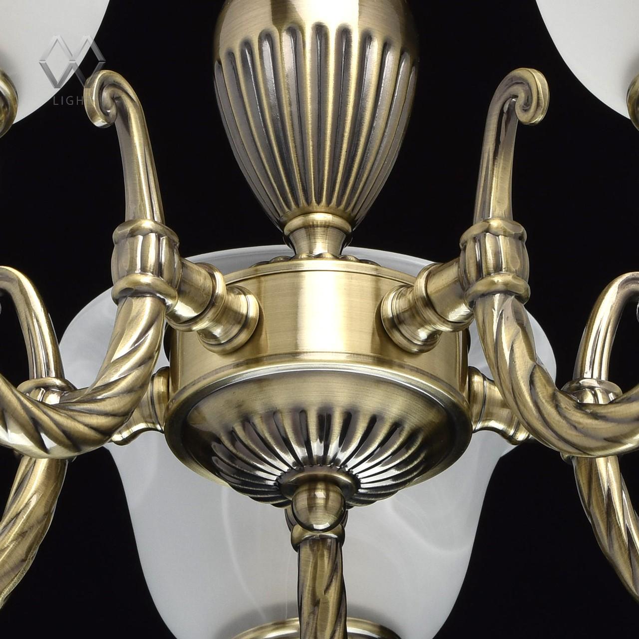 Подвесная люстра MW-Light Ариадна 450016305 MW-LIGHT ДИЗАЙНЕРСКИЕ, АРИАДНА 185916 Белый  - Вид №2