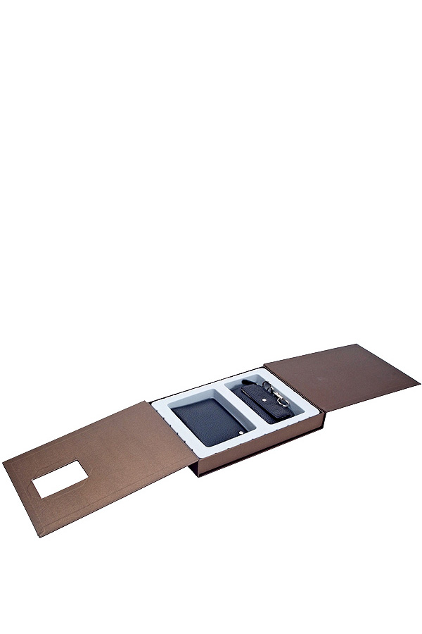 X510281-77-12 Подарочный набор обложка для автодокументов и ключница Dr Koffer  - Вид №1