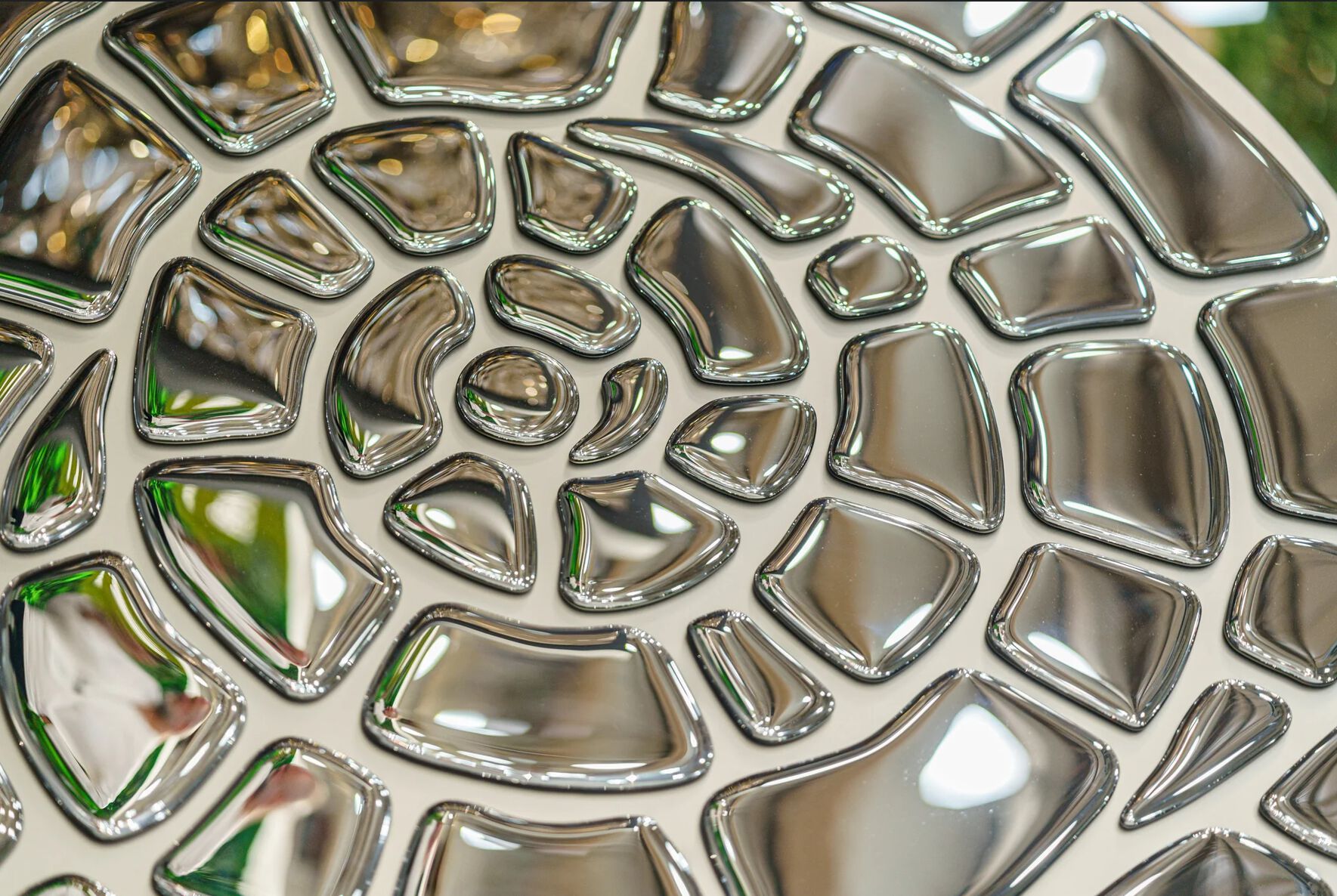 Декоративный предмет из зеркального стекла PlusObject SPIRAL ARCH-00104967 - Вид №3