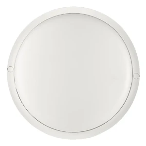 Светильник настенно-потолочный светодиодный влагозащищенный LCL04-8W-R01-6K, 5 м², холодный белый свет, цвет белый