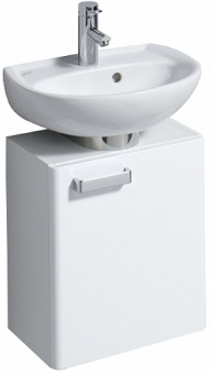 273045000 Подвесная раковина настенная круглая Keramag  белая  - Вид №1