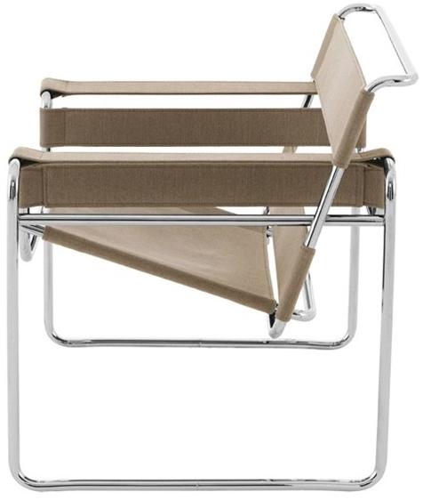 KNOLL Кресло из парусины с подлокотниками Wassily sun-id-1410154 - Вид №1