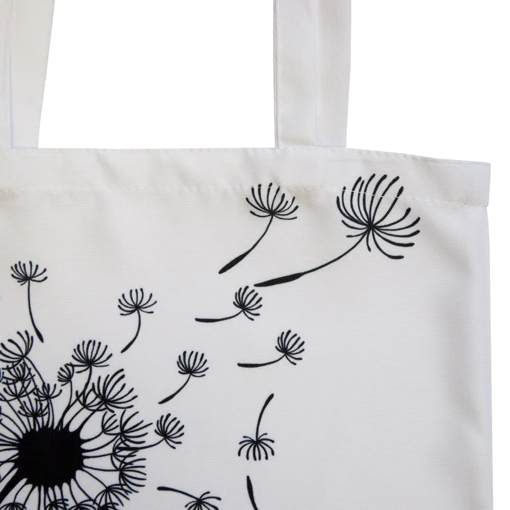 Сумка шоппер Seasons Одуванчик 40x45 см белая STLM-2084120 - Вид №1