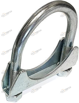 Стягивающие хомуты из углеродистой стали 45 мм Flexible hose Россия H45