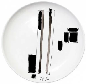 Kiasmo Керамическая тарелка Variation K+mv6