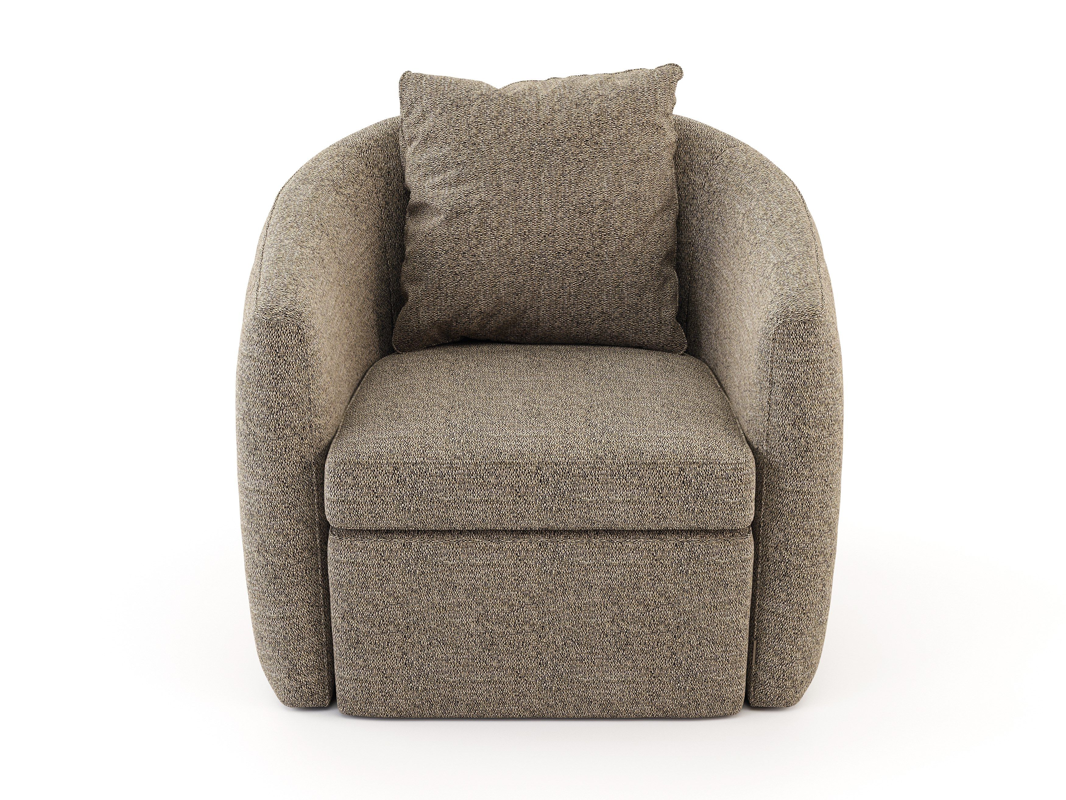 Бархатное кресло с подлокотниками Stylish Club Fortune ARCH-00031938 - Вид №17