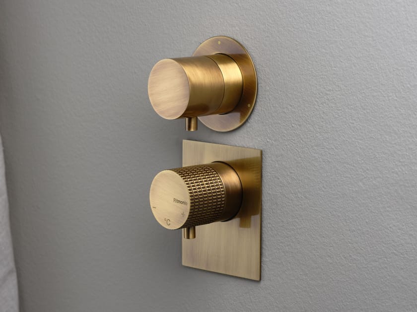 Термостатический смеситель для душа Ritmonio диаметр 35 отпечатков пальцев ARCH-00102252