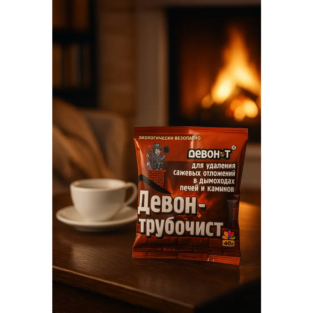 Чистящее средство Девон-Трубочист 40 г Santreyd STLM-2047121 - Вид №1