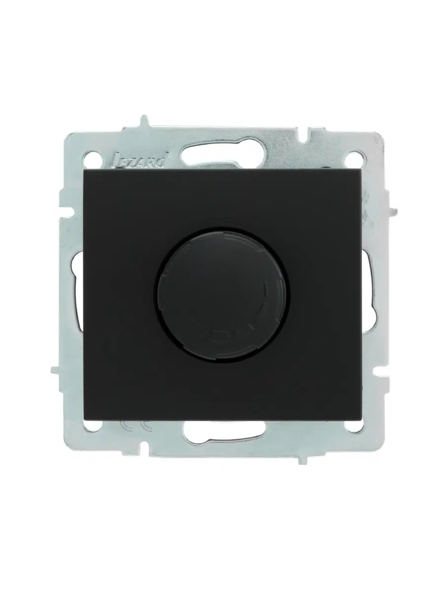 RAIN Диммер 800 Вт. без рамки черный LEZARD 703-4288-115