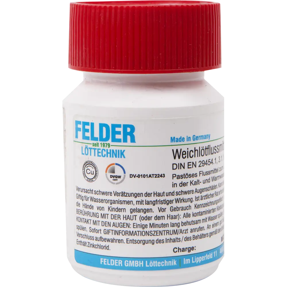 Флюс для мягкого припоя Felder 70 гр 24310199 STLM-2123886
