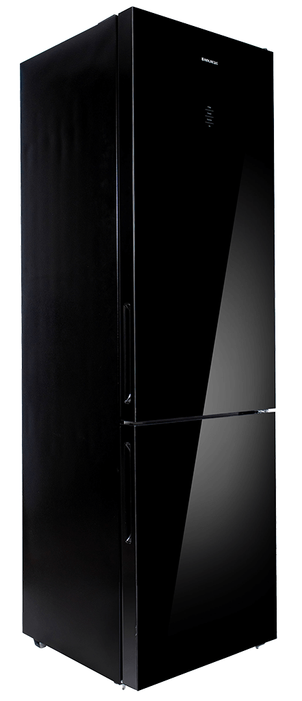 9105330 Холодильник с морозильником   HOLBERG RB 2001NDGB черный STDN-0125426