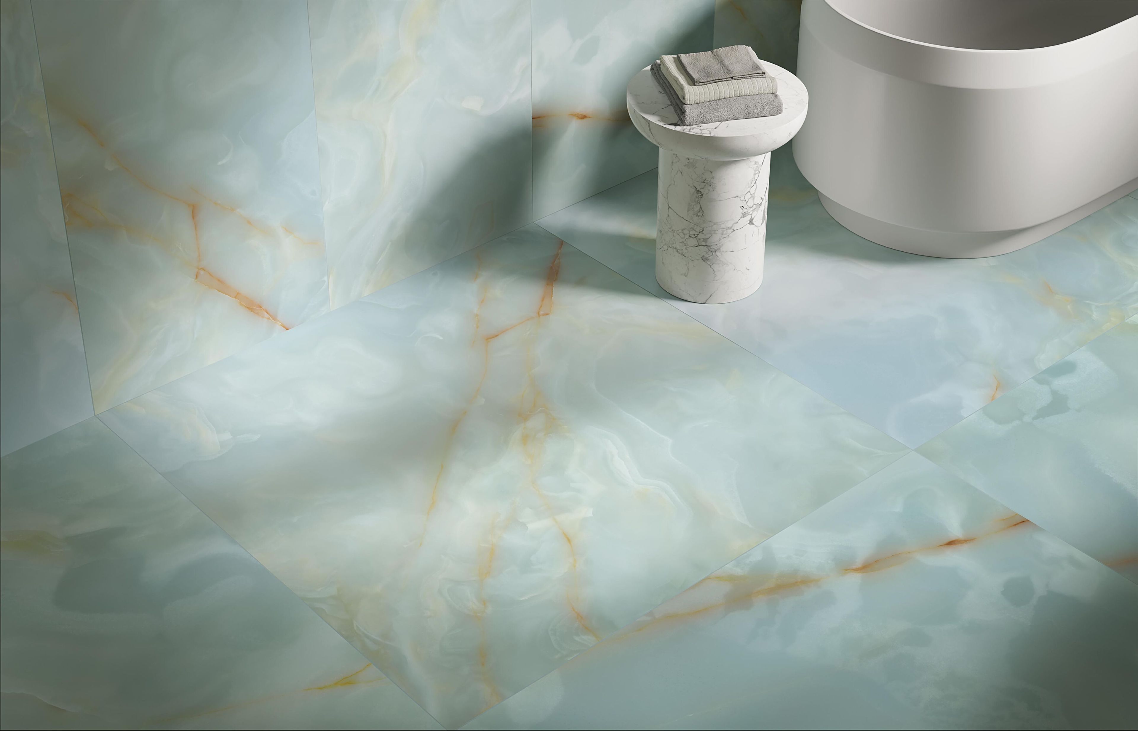 Напольное / керамогранит с эффектом оникса FAP ceramiche драгоценные камни ARCH-00118646 - Вид №11