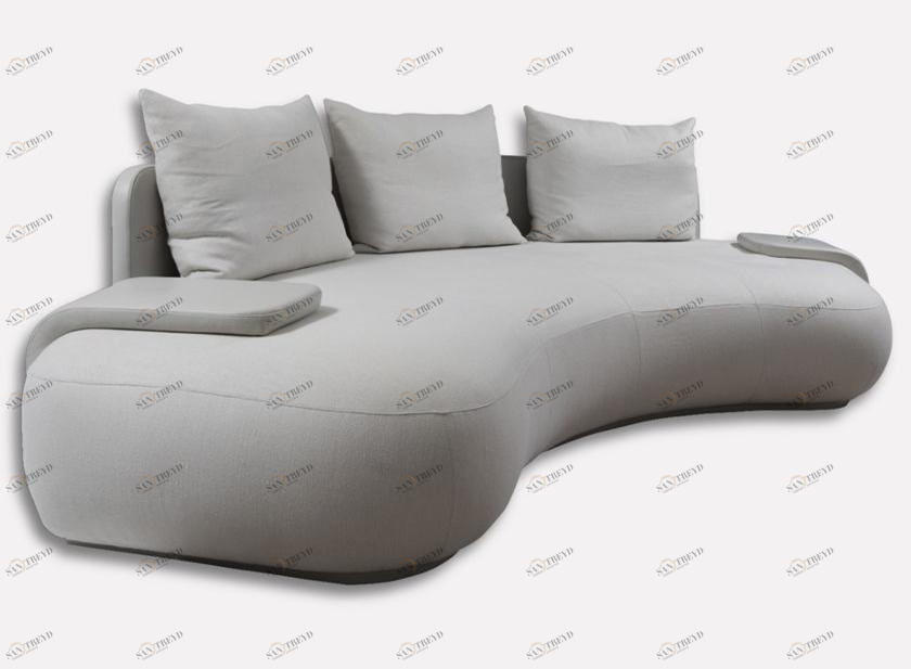 MORADA Изогнутый диван из ткани  Silhouette som 