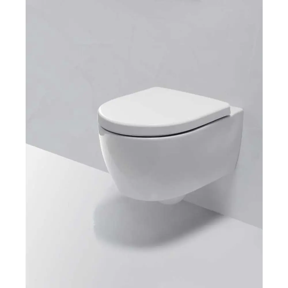 Унитаз подвесной Geberit iCon безободковый горизонтальный выпуск без сиденья STLM-2117017 - Вид №6