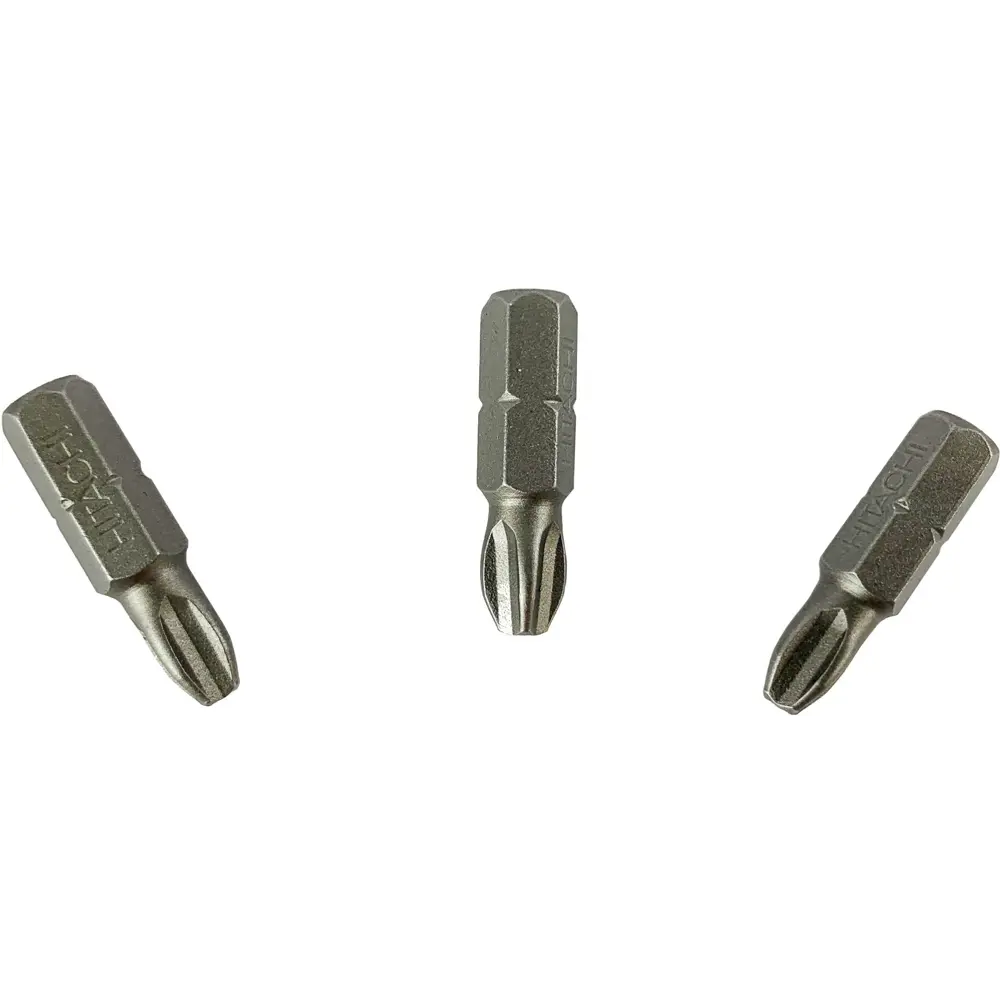 Бита крестовая Hitachi HTC-752254 PH3x25 мм, 3 шт STLM-2093896