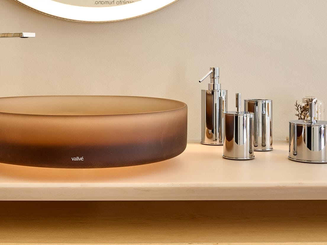 Диспенсер для мыла из хромированного металла Vallvé RITZ ARCH-00001443 - Вид №1