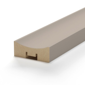 Интерьерная Рейка МДФ STELLA Планкен Рекесс De Luxe Sandgrau 19*50*2700 (уп.4 шт.) STSR-851