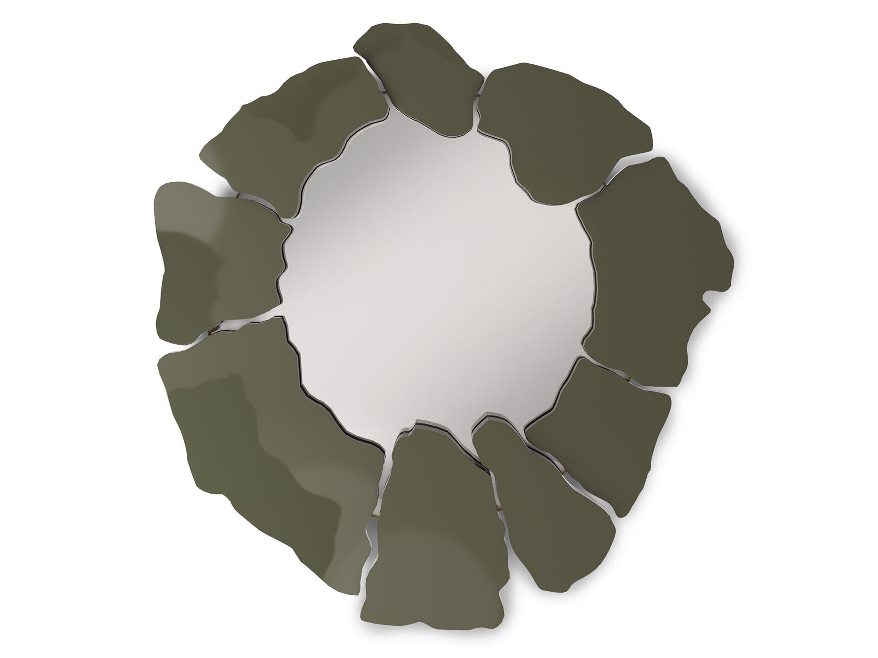 Настенное зеркало с лакированной рамкой Ginger & Jagger Земля на Землю ARCH-00130724 - Вид №1