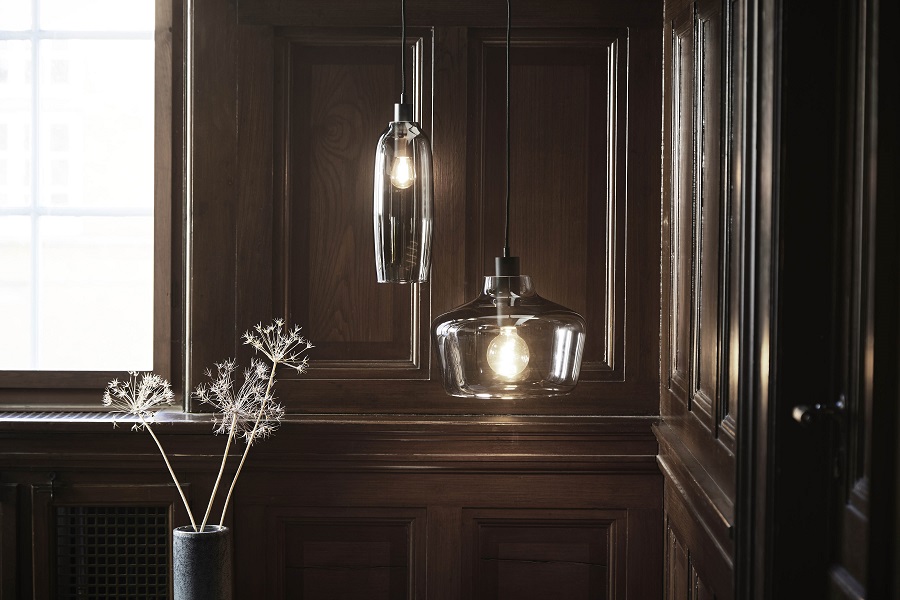 1520_26505001 Лампа подвесная kyoto, 23хD30 см, серая Frandsen  - Вид №1