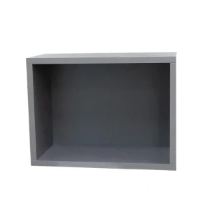 Полка для ванной Турин TS дерево 30x40 см цвет темно-серый 86142944 STLM-2047614