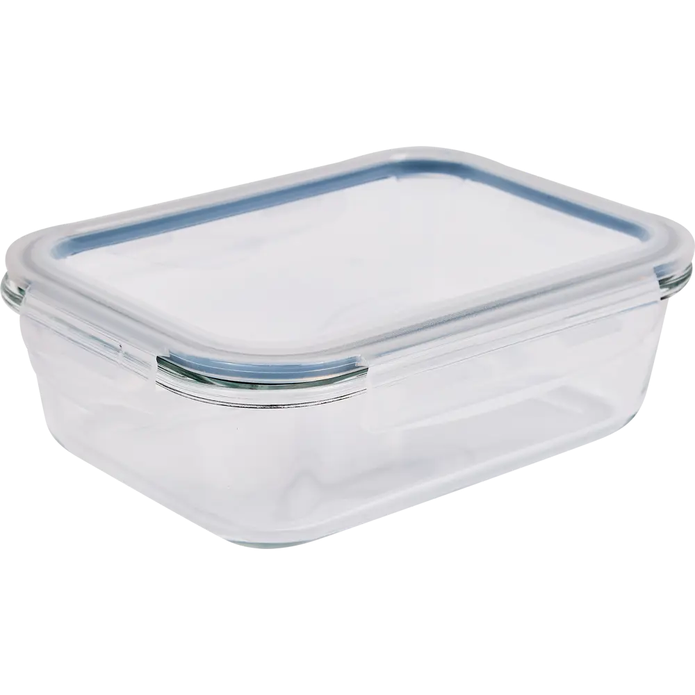 Контейнер герметичный Hitt 1 л стекло прозрачный STLM-2019281