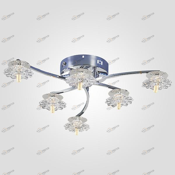 Потолочная люстра Eurosvet 80106/6 хром EUROSVET ДИЗАЙНЕРСКИЕ 183983 Хром 