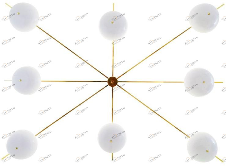 altreforme Люстра из алюминия Novecento sun-id-1391459