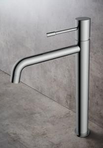 1381286 Смеситель Для Умывальника Fine High Chrome Hafa  Хромированный