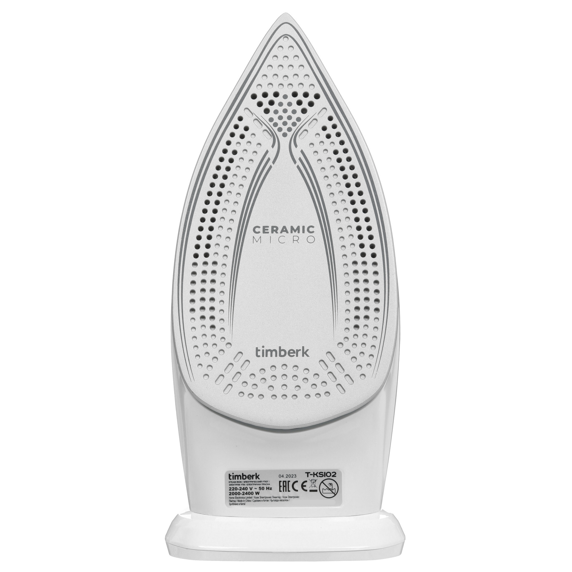 9115466 Утюг Timberk T-KSI02 белый STDN-0103567 - Вид №3