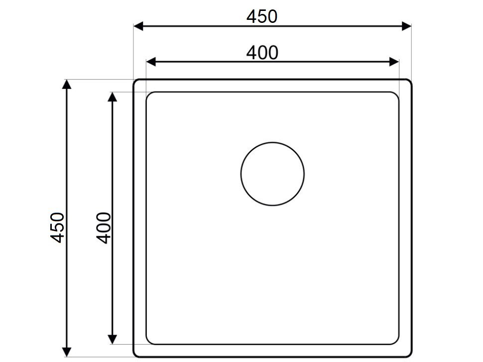 Мойка для кухни Desire 400UX NAVAKO 13015 - Вид №2