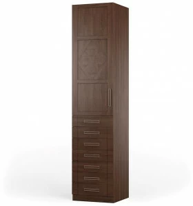 DWFI Комод из фанерованной древесины с ящиками  00002676