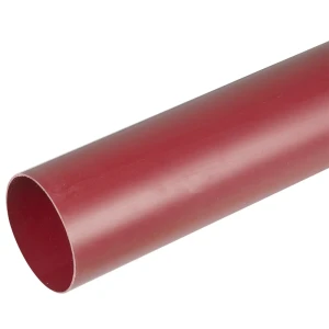 Труба водосточная Murol 80x3000 мм цвет красный 15405529 STLM-2195262