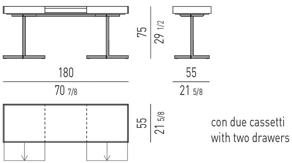 Письменный стол Minotti ARCH-00019262 - Вид №3