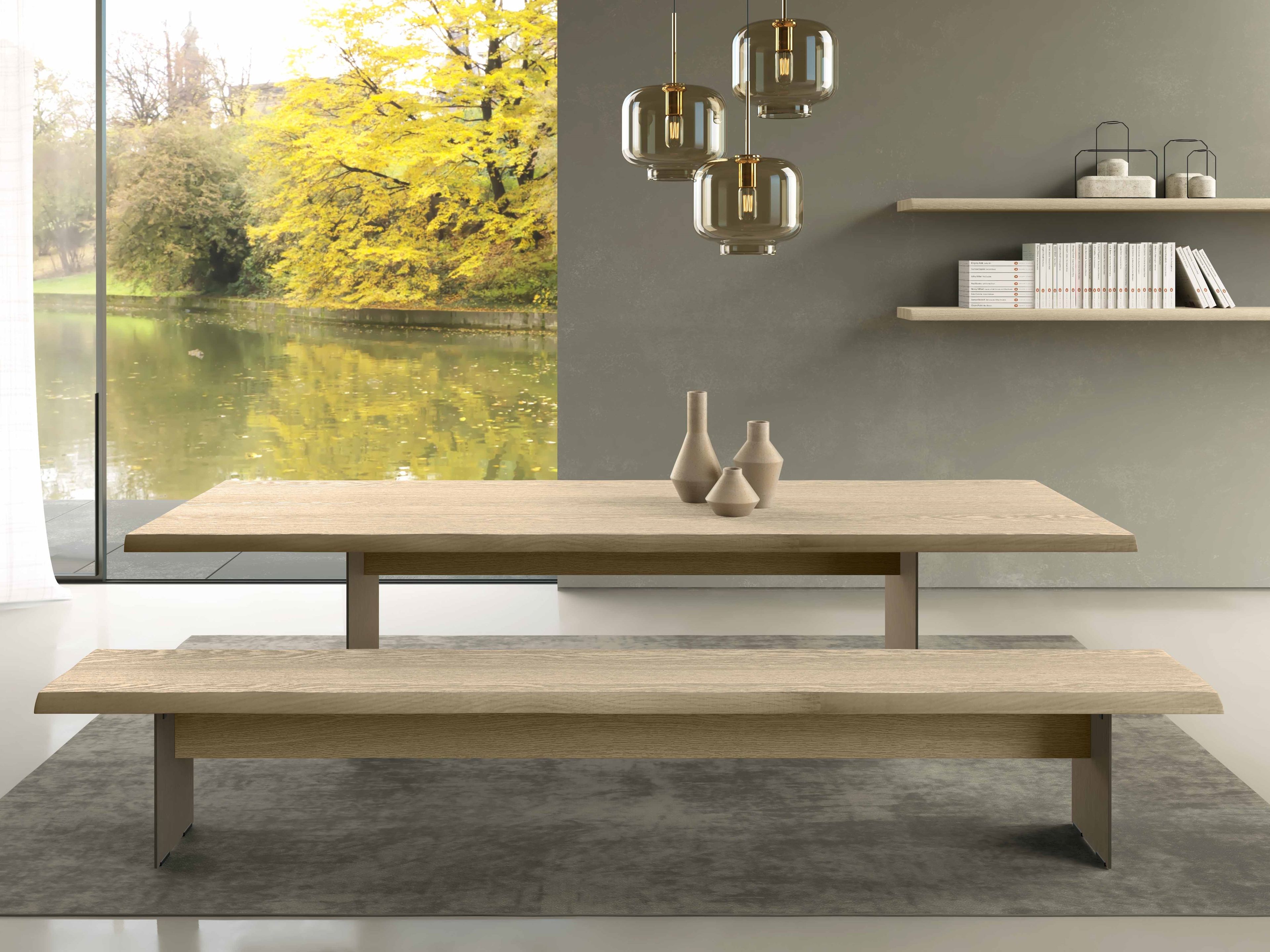 Деревянная скамья Olivieri ARCH-00131351