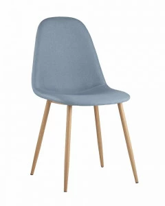 Стул со спинкой голубой "Валенсия" STOOL GROUP ДИЗАЙНЕРСКИЕ, ИНТЕРЬЕРНЫЕ 00-3946142 Голубой