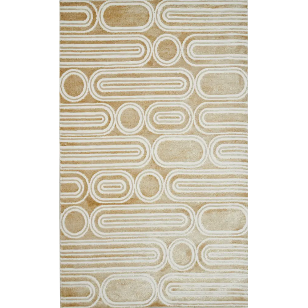 Ковер полипропилен Ctim Зоя 5974Y 160x235 см цвет бежевый STLM-2177327 - Вид №1