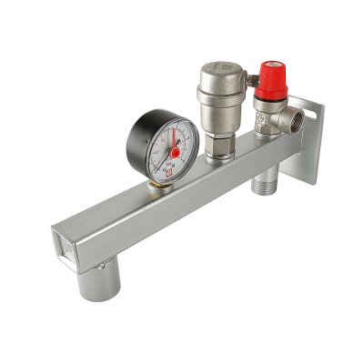 VT.495.0.0 Группа безопасности стальная консольная Valtec 3/4" 