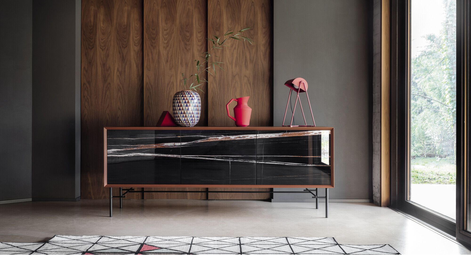 Шкаф из дерева и стекла Devina Nais 45 MY GLASS ARCH-00119608 - Вид №2