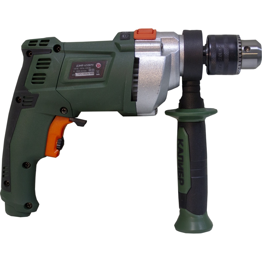 24342 Калибр Электрическая дрель ДЭМР-650ЕРУ 