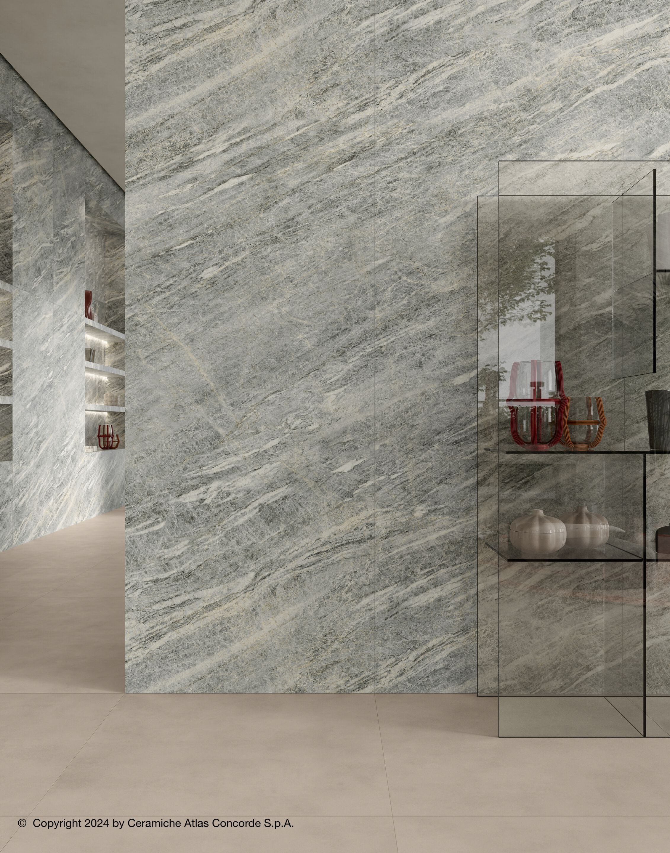 Керамогранит с мраморным эффектом Atlas Concorde Marvel Diva ARCH-00066015 - Вид №3