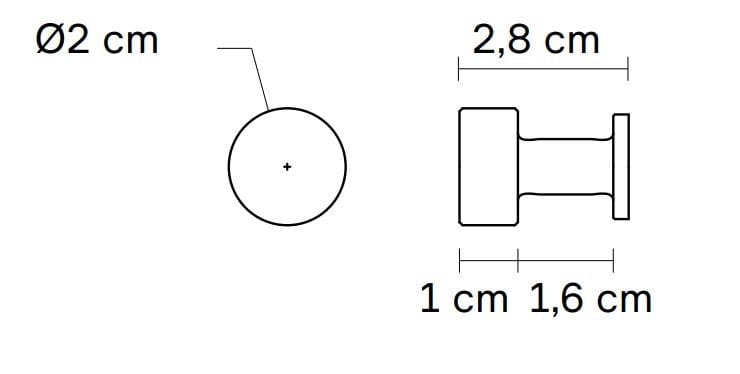 Стальная вешалка / ручка Form & Refine Angle ARCH-00048065 - Вид №5