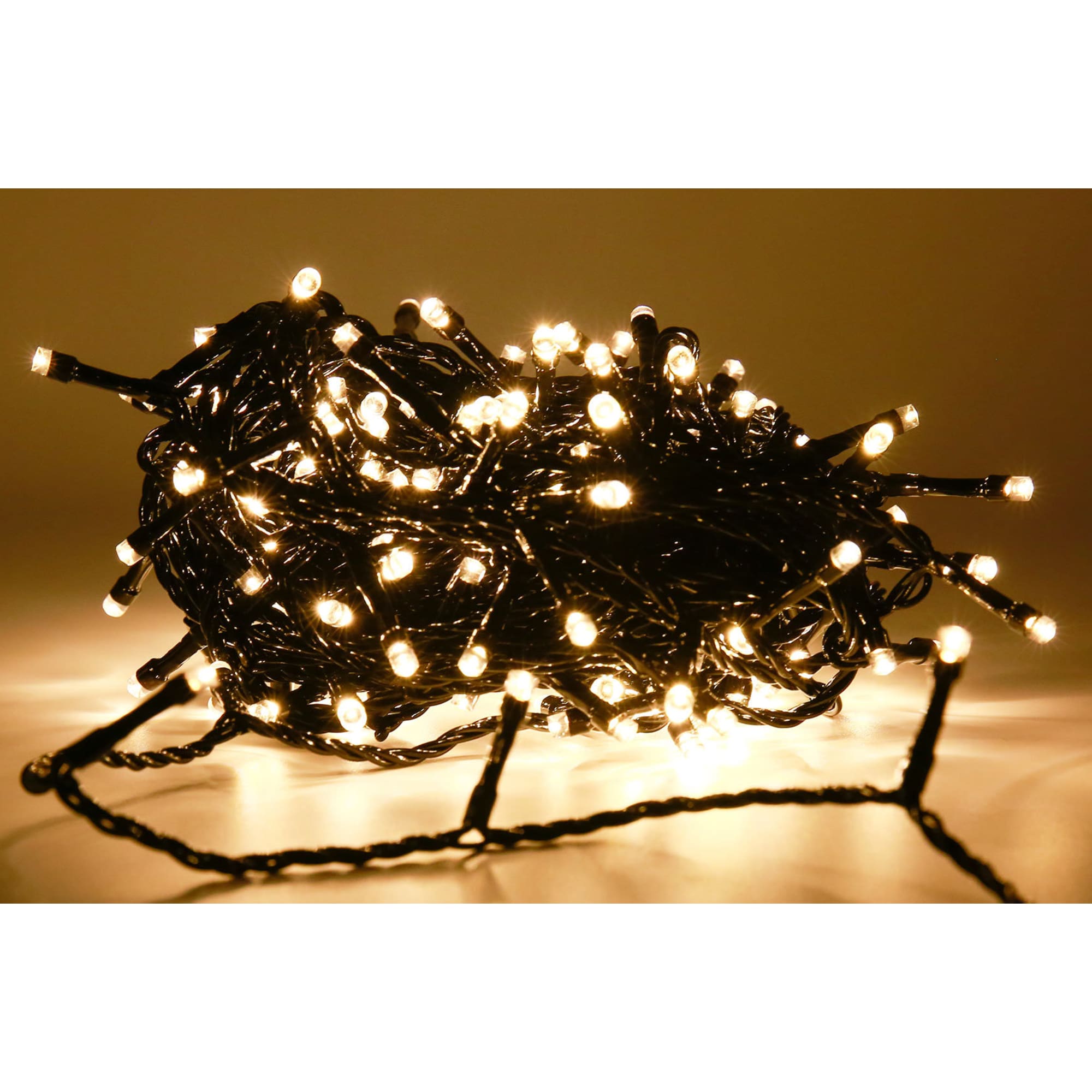 82839216 Электрогирлянда комнатная «Нить» 10 м 100 LED белый 8 режимов Santreyd 