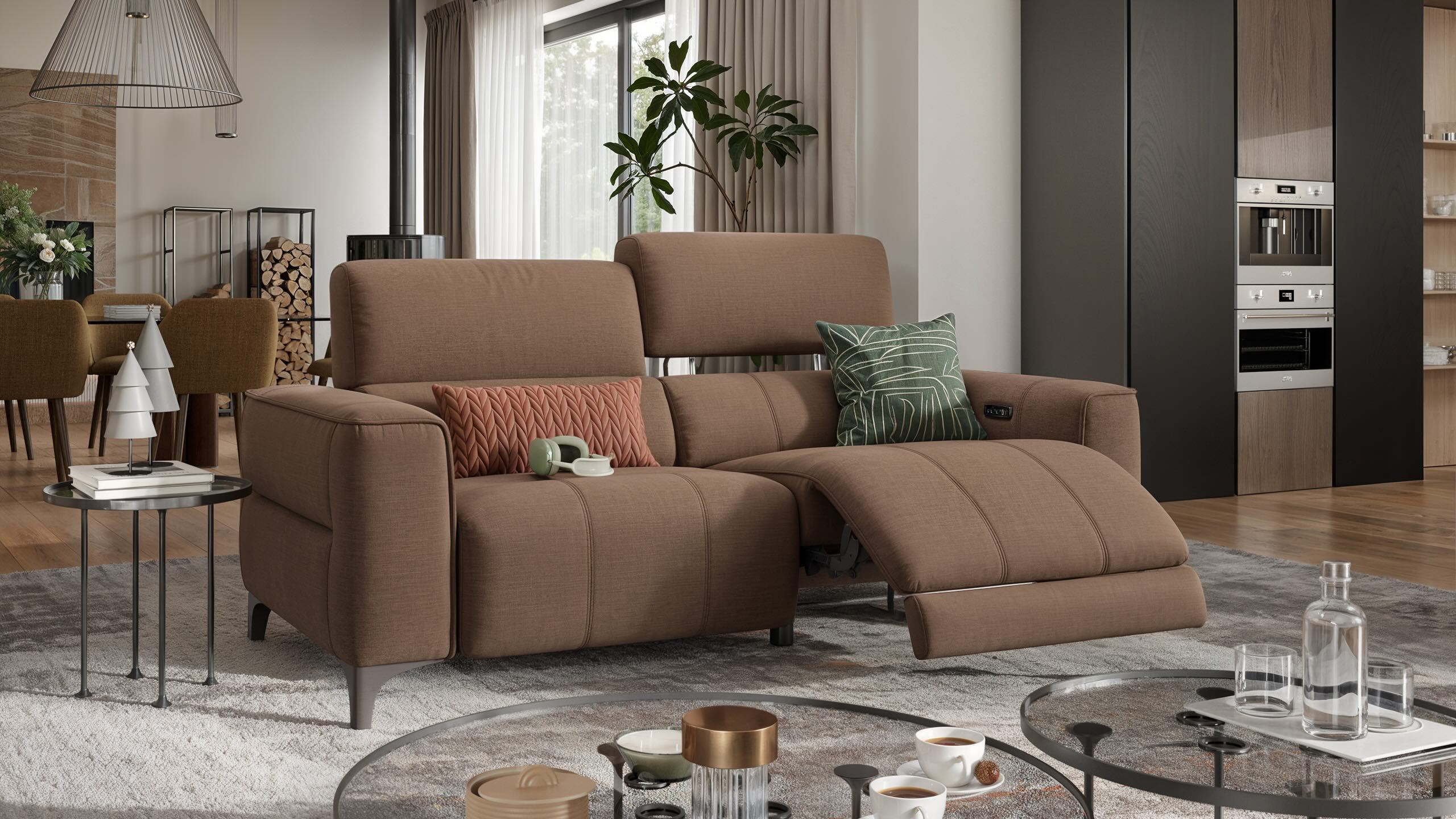 3-местный тканевый диван Sofanella Nanto ARCH-00142594 - Вид №2