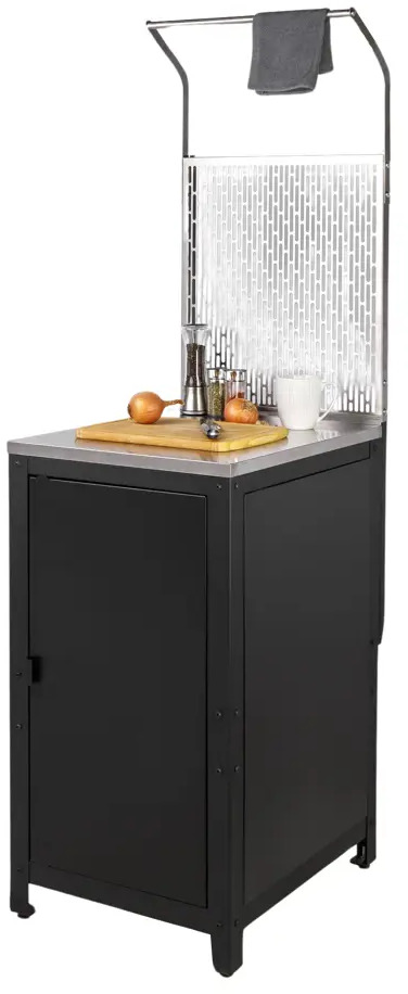 91773916 Компакт с обшивкой и экраном Veranda сталь 56x48x175 см STLM-0955039