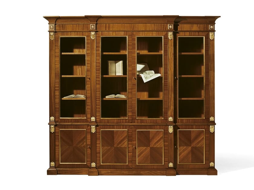 Книжный шкаф из красного дерева OAK Галерея ARCH-00053112