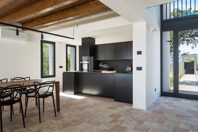 TM Italia Cucine Кухня с двухтактным открыванием с полуостровом T45 sun-id-1468601 - Вид №2