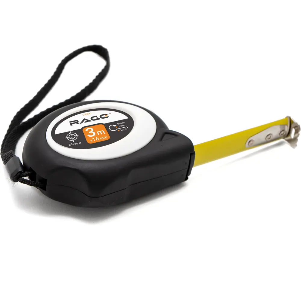 Рулетка RAGE с автоблокировкой 3 метра - точный измерительный инструмент 85105033 STLM-1566861 - Вид №3